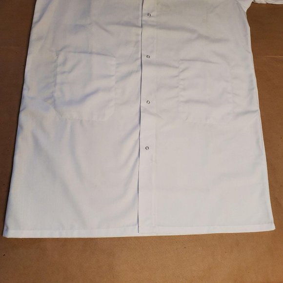 G&K ProSura Culinary Chef Coat Jacket White Men’s XL Snap Front NWOT - Picture 4 of 8